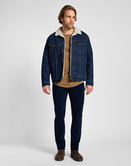 Męska Kurtka Jensowa Lee Sherpa Jacket Warm Cider 112355888 L87A008614