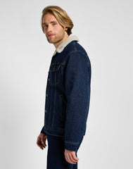 Męska Kurtka Jensowa Lee Sherpa Jacket Warm Cider 112355888 L87A008614