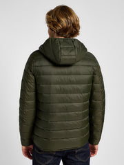Męska Kurtka Puchowa Lee Light Puffer Jkt Olive Night 112355677