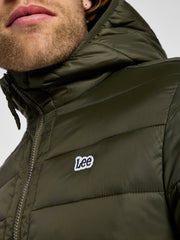 Męska Kurtka Puchowa Lee Light Puffer Jkt Olive Night 112355677