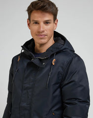 Lee Męska Kurtka Zimowa Parka Black 112341651 LM14011656