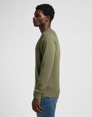 Męski Sweter Lee Clean Raglan Sweater Mercantile Green 112355673 LD46008526