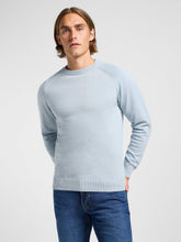 Męski Sweter Lee Clean Raglan Sweater Concrete Gray 112363891
