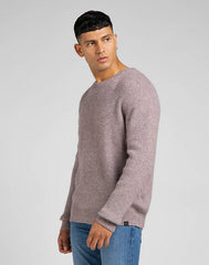 Męski Sweter Lee Seasonal Crew Purple Storm L83ZDD70 112322657