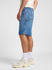 Męskie Spodenki Jeansowe Szorty Lee Dbl Knee Carpenter Short Raven 112364160