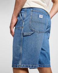 Męskie Spodenki Jeansowe Szorty Lee Dbl Knee Carpenter Short Raven 112364160