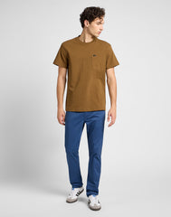 Męskie Spodnie Jeansowe Lee Daren Zip Fly New Drama Blue 112360202 L707016436