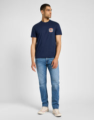 Męskie Spodnie Jeansowe Lee Daren Zip Fly Riverway 112355810