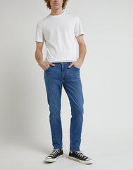 Spodnie Jeansowe Męskie Lee Rider Moody Blue Used L701KND13 112338471