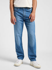 Męskie Spodnie Jeansowe Lee Oscar Anchore 112364190