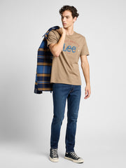 Męskie Spodnie Jeansowe Lee Rider Dark Used 112360201