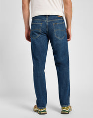 Męskie Spodnie Jeansowe Lee Oscar Eclipse Blue 112355855 L76F016432
