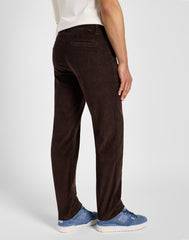 Męskie Spodnie Materiałowe Lee Regular Chino Espresso 112355776 L71F007765