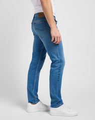 Męskie Spodnie Jeansowe Lee Rider Indigo Vintage 112346321 L701015994