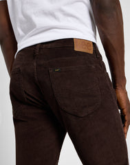 Męskie Spodnie Sztruksowe Sztruks Lee Rider Espresso 112355799 L701007765