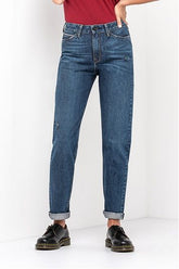 LEE Mom Straight DAMSKIE SPODNIE JEANSOWE JEANSY MID L32IFBCF 112107542