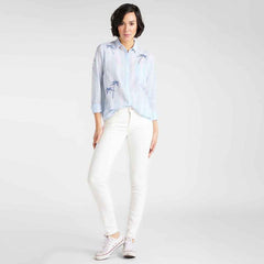 Lee One Pocket Shirt Damska Koszula Sky Blue L45TIMNR 112110555