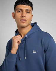Lee Plain Hoodie Męska Bluza Klasyczna Logo L80YRY54 112322649