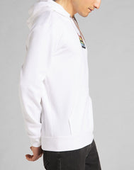 Lee Pride Hoodie Męska Bluza z Kapturem Logo White L82RSP12 112140913
