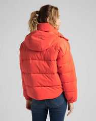Lee Puffer Jacket Damska Kurtka Puchowa Poinciana L56VMMOL 112113120
