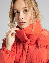 Lee Puffer Jacket Damska Kurtka Puchowa Poinciana L56VMMOL 112113120