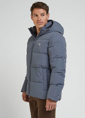 Lee Puffer Jacket Męska Kurtka Zimowa Ciepła Na Zimę Taint Grey 112341647 L87N015536