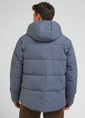 Lee Puffer Jacket Męska Kurtka Zimowa Ciepła Na Zimę Taint Grey 112341647 L87N015536
