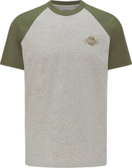 LEE RAGLAN LOGO TEE GREY MELE L61WFE37 112114079