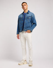 Lee Relaxed Rider Jacket Męska Kurtka Jeansowa Jeans Handsome 112349059 L86Y016070