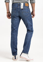 Lee Rider Męskie Spodnie Jeansowe Worn from Raw L701KNHD 112321976