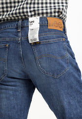 Lee Rider Męskie Spodnie Jeansowe Worn from Raw L701KNHD 112321976