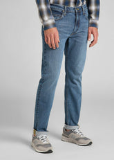 LEE RIDER MĘSKIE SPODNIE JEANSOWE MID WOODLAND L701KNHK 112140641