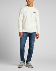Lee Rider Męskie Spodnie Jeansowe Sea Salt Worn L701PXEI 112321982