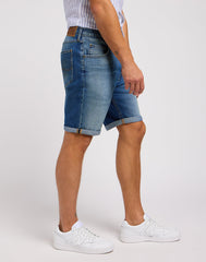 Męskie Krótkie Spodenki Jeansowe Lee Rider Short Warm Breeze 112349232 L73F016080