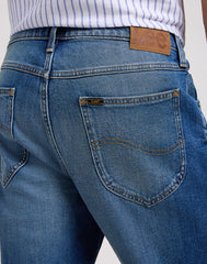 Męskie Krótkie Spodenki Jeansowe Lee Rider Short Warm Breeze 112349232 L73F016080