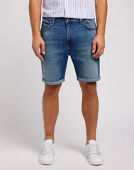Męskie Krótkie Spodenki Jeansowe Lee Rider Short Warm Breeze 112349232 L73F016080