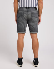 LEE RIDER SHORT MĘSKIE SZORTY KRÓKIE SPODENKI JEANSOWE WASHED GREY 112349328 L73F015973