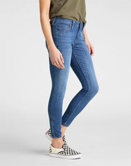 Spodnie Damskie Jeansowe Lee Scarlett Cropped Rurki 112106375