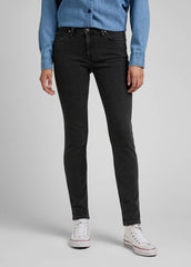 Lee Scarlett Damskie Spodnie Jeansowe Black Mid Stone L526EPMU 112320154