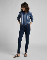 Lee Scarlett Damskie Spodnie Jeansowe Dark Joni L526PHWV 112111804