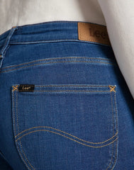 Lee Scarlett Damskie Spodnie Jeansowe Jeansy Dark Aya L526OPSO 112140203