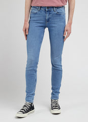 Damskie Spodnie Jeansowe Jeansy Dżinsy Lee Scarlett Majestic Wave L526GUD30 112338294