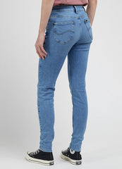 Damskie Spodnie Jeansowe Jeansy Dżinsy Lee Scarlett Majestic Wave L526GUD30 112338294