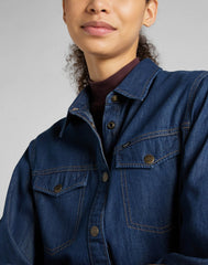 Lee Shirt Dress Damska Sukienka L50DCLDK 112321265