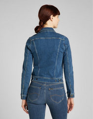 Damska Kurtka Jeansowa Lee Slim Rider Mid Madison L541QDDM 112140267