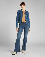 Damska Kurtka Jeansowa Lee Slim Rider Mid Madison L541QDDM 112140267