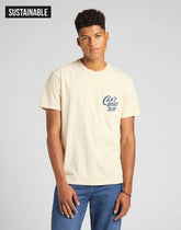 LEE SS CANT BUSTEM TEE BEIGE L60YFETL 112140371