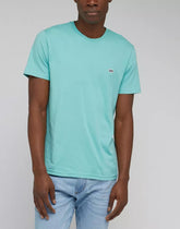 LEE SS PATCH LOGO TEE MĘSKI T-SHIRT KOSZULKA DUSTY JADE L60UFQ41 112330613