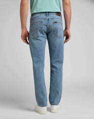 LEE STRAIGHT FIT XM MĘSKIE SPODNIE JEANSOWE FIELD BLUE L71WVTAG 112145537