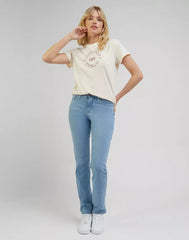 Lee ULC Straight Damskie Spodnie Jeansowe LT Line L34FBJC90 112333336